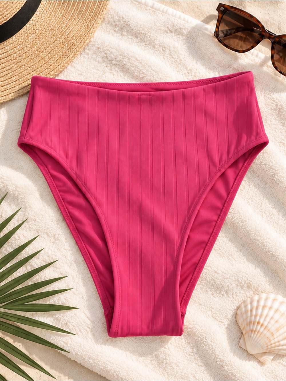 Lululemon Ribbed High-Waist Extra-Skimpy Bikini Bottom XS NWT Pink